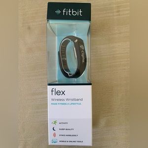 Fitbit Flex wireless wristwatch, activity tracker.